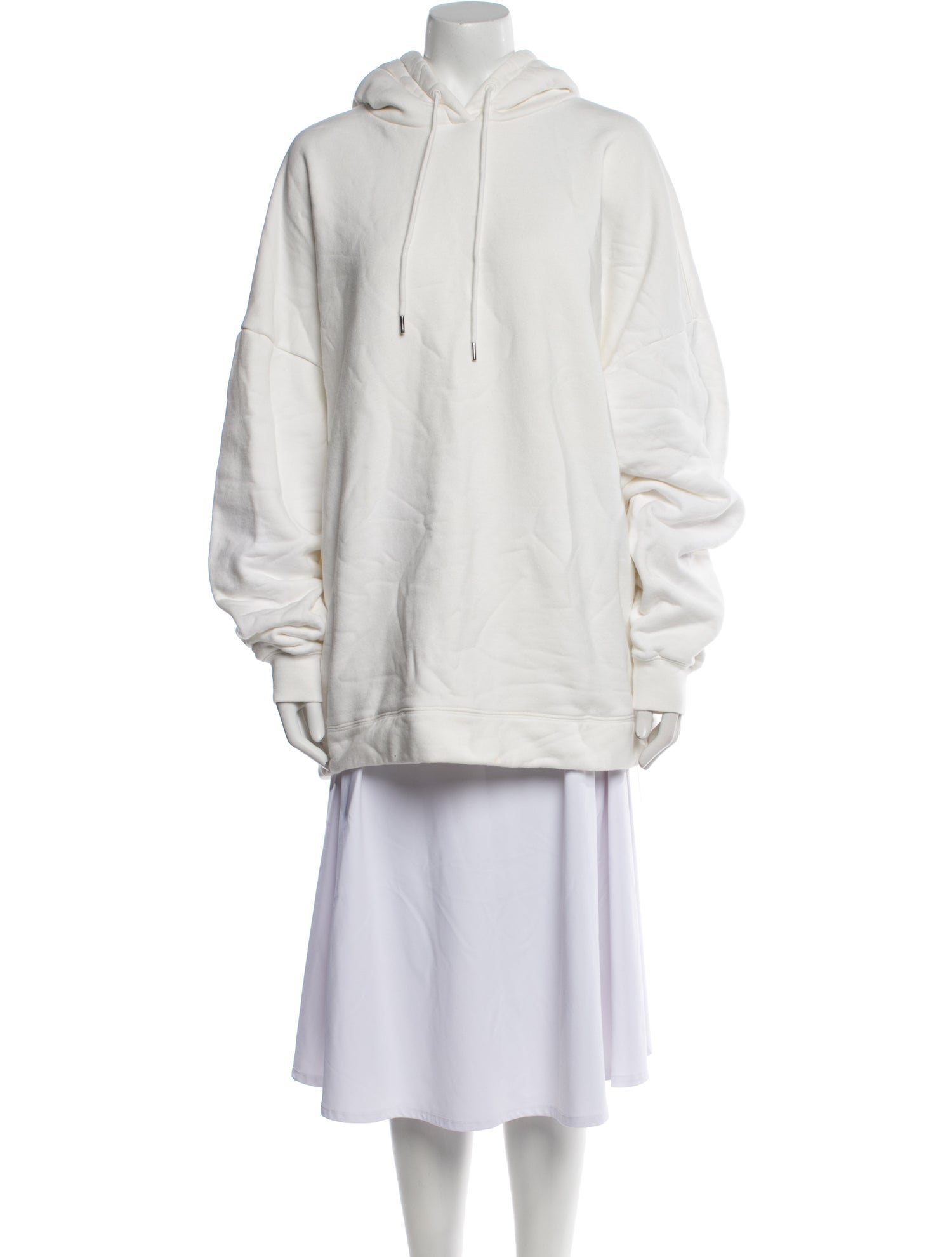 NINETY PERCENT Crew Neck Long Sleeve Sweatshirt