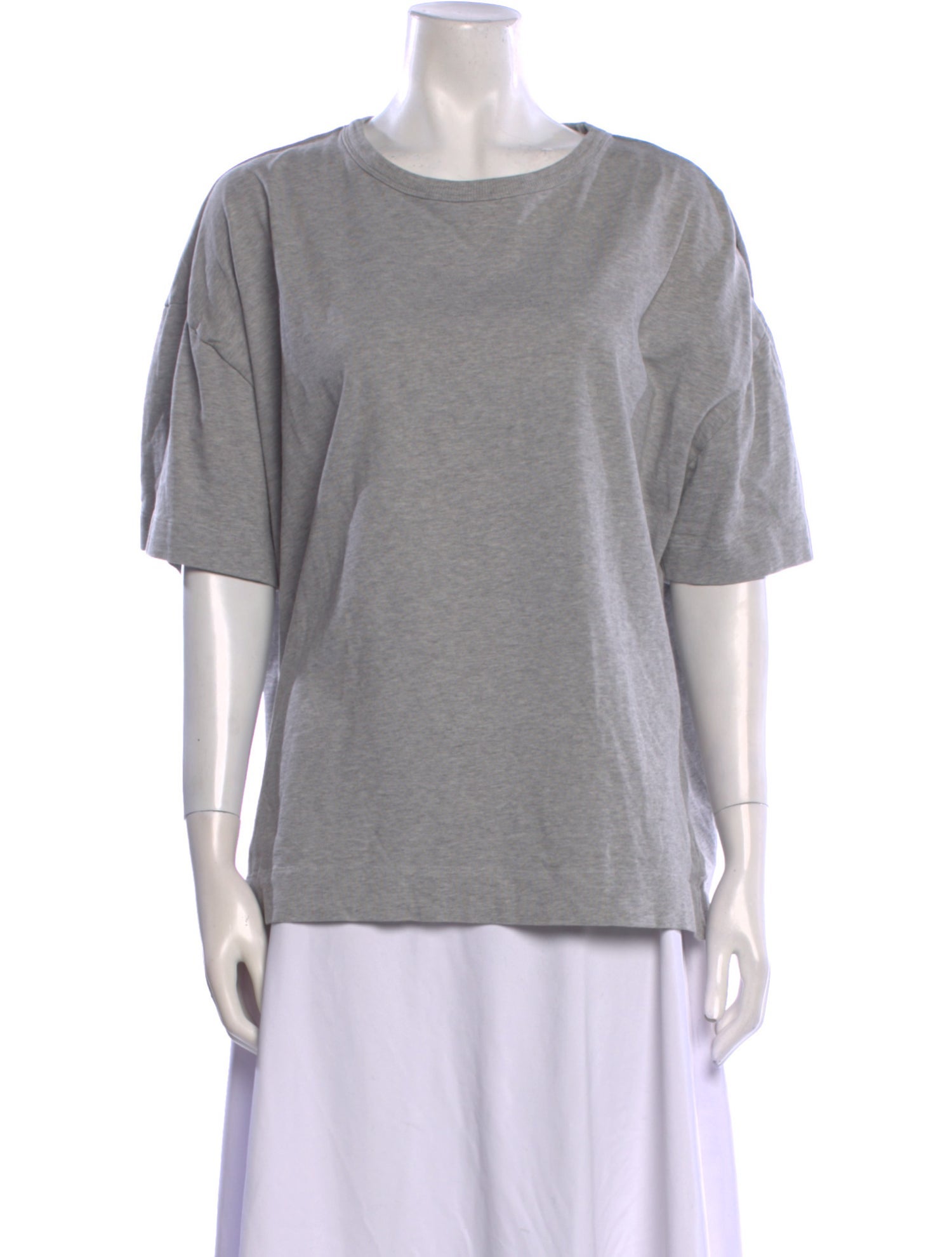 NINETY PERCENT Scoop Neck Short Sleeve T-Shirt