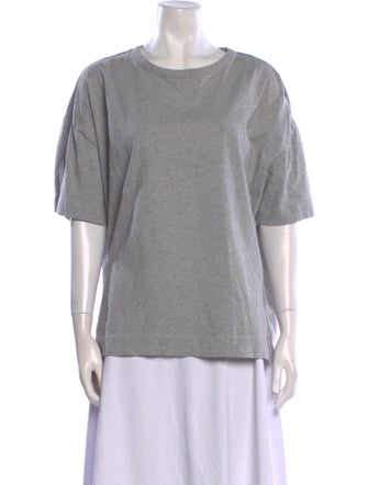 NINETY PERCENT Scoop Neck Short Sleeve T-Shirt