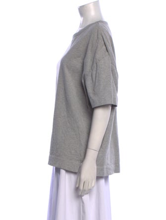 NINETY PERCENT Scoop Neck Short Sleeve T-Shirt