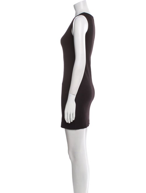 NINETY PERCENT Scoop Neck Mini Dress