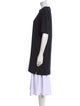 NINETY PERCENT Crew Neck Short Sleeve Tunic