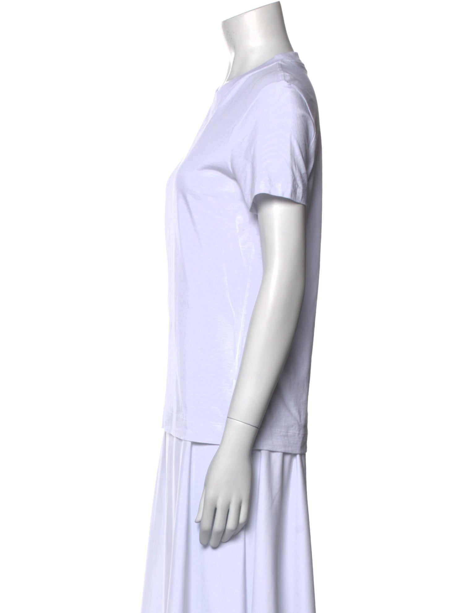 NINETY PERCENT Crew Neck Short Sleeve T-Shirt