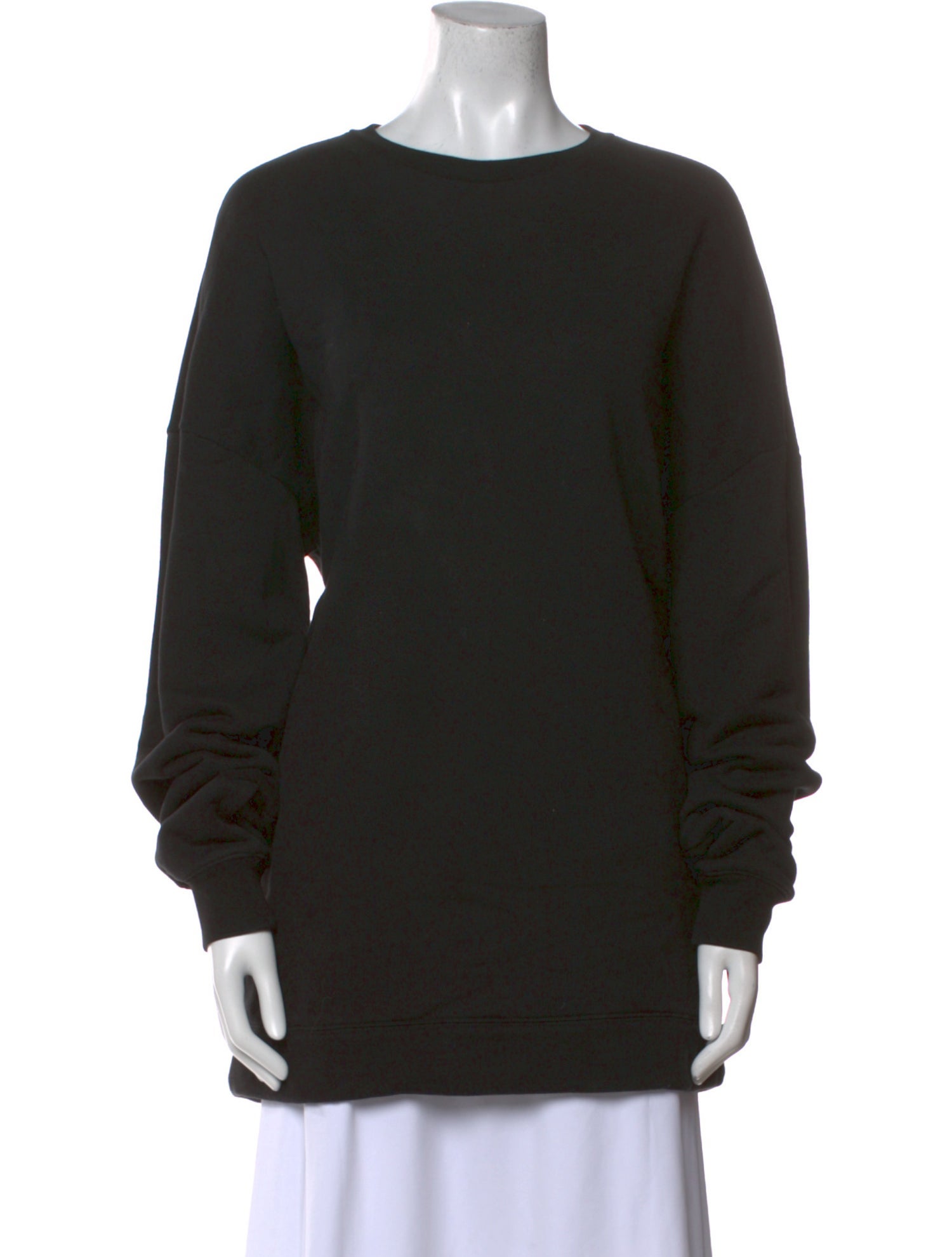 NINETY PERCENT Crew Neck Long Sleeve Sweatshirt