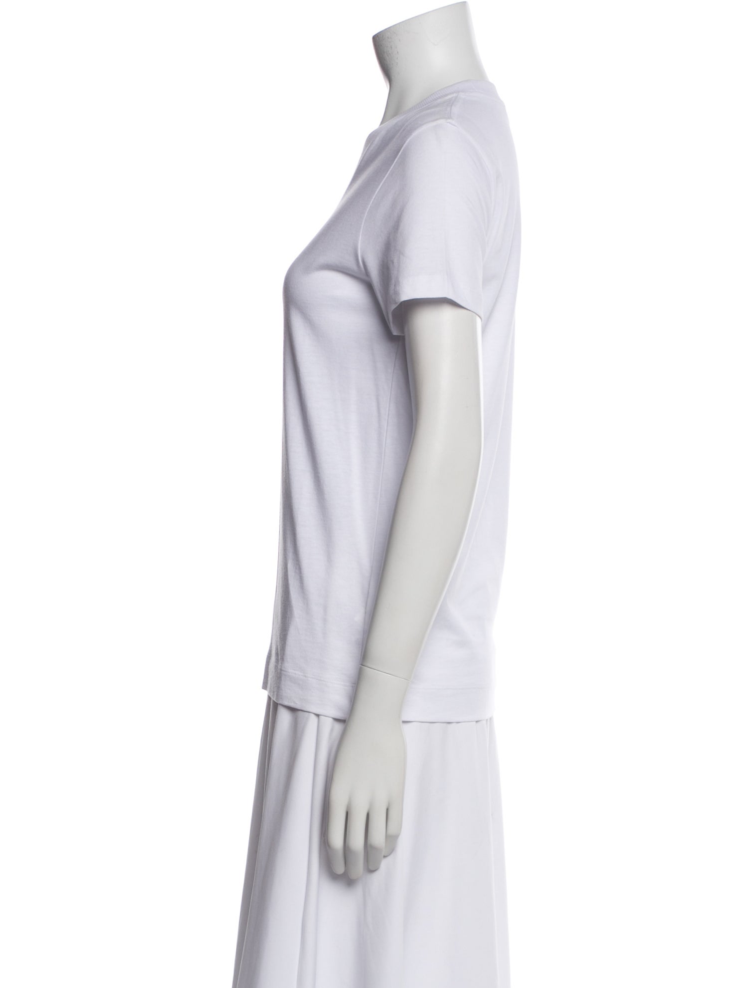 NINETY PERCENT Crew Neck Short Sleeve T-Shirt