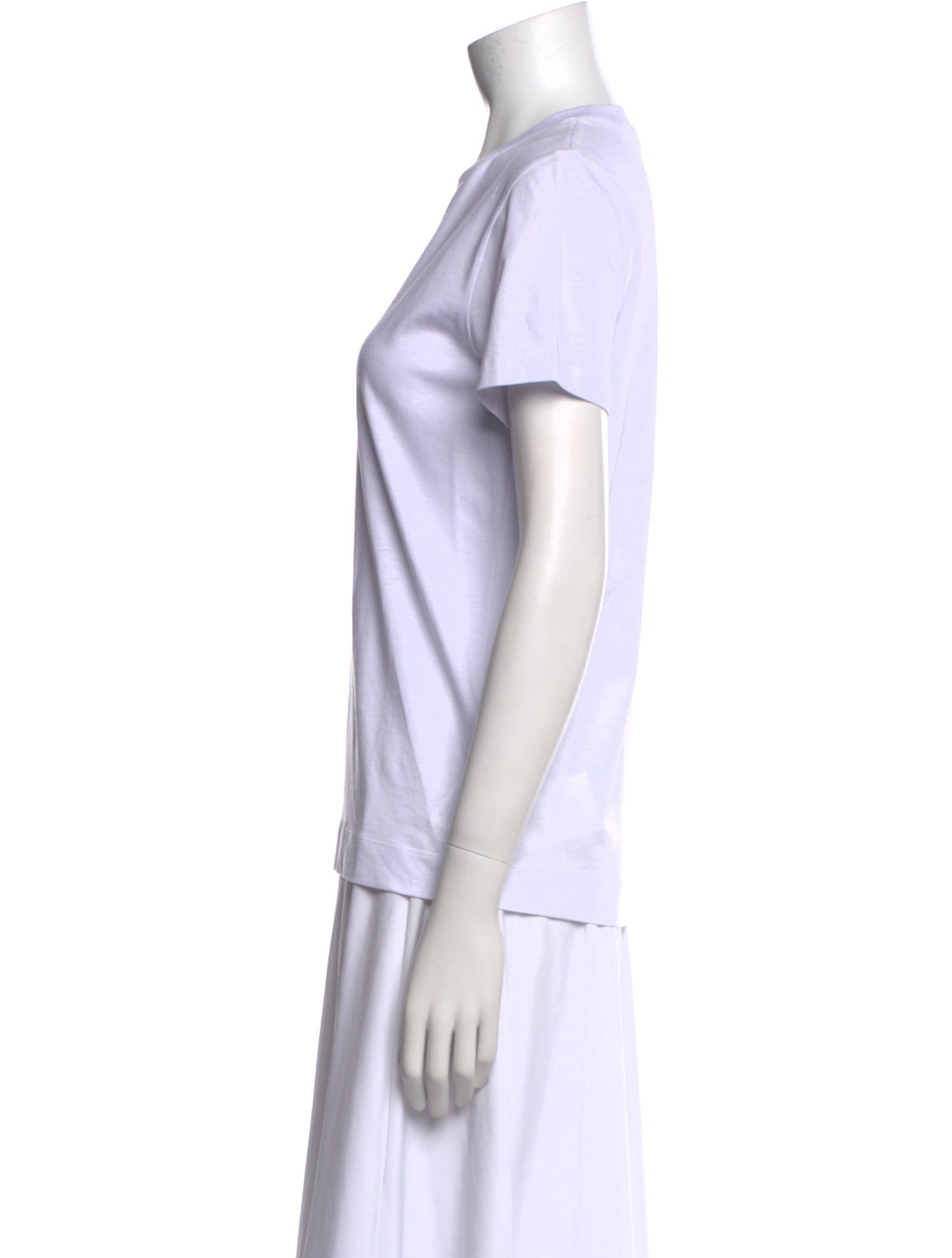 NINETY PERCENT Crew Neck Short Sleeve T-Shirt