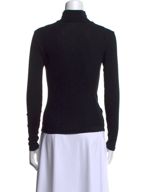 NINETY PERCENT Turtleneck Long Sleeve Top