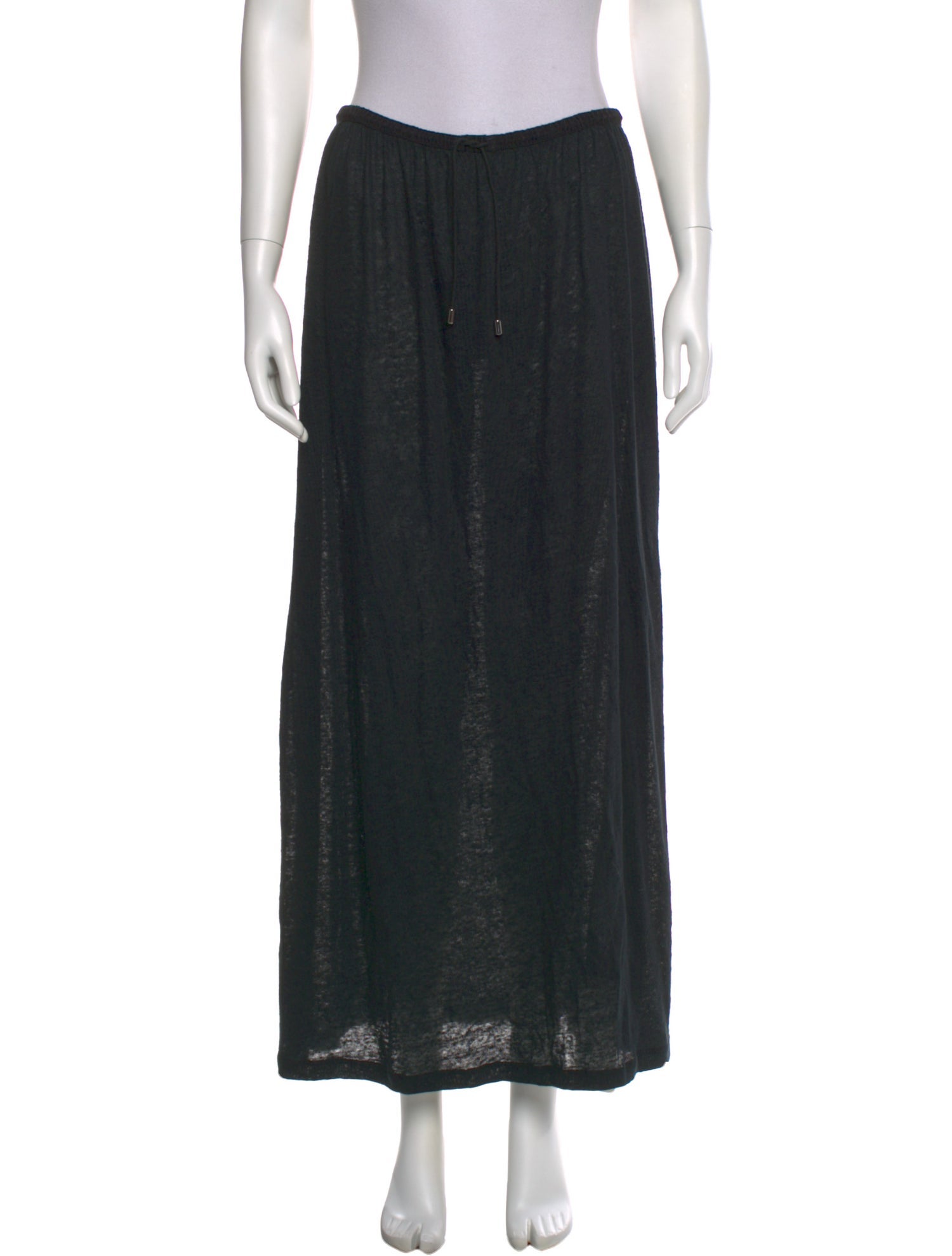 NINETY PERCENT Linen Midi Length Skirt