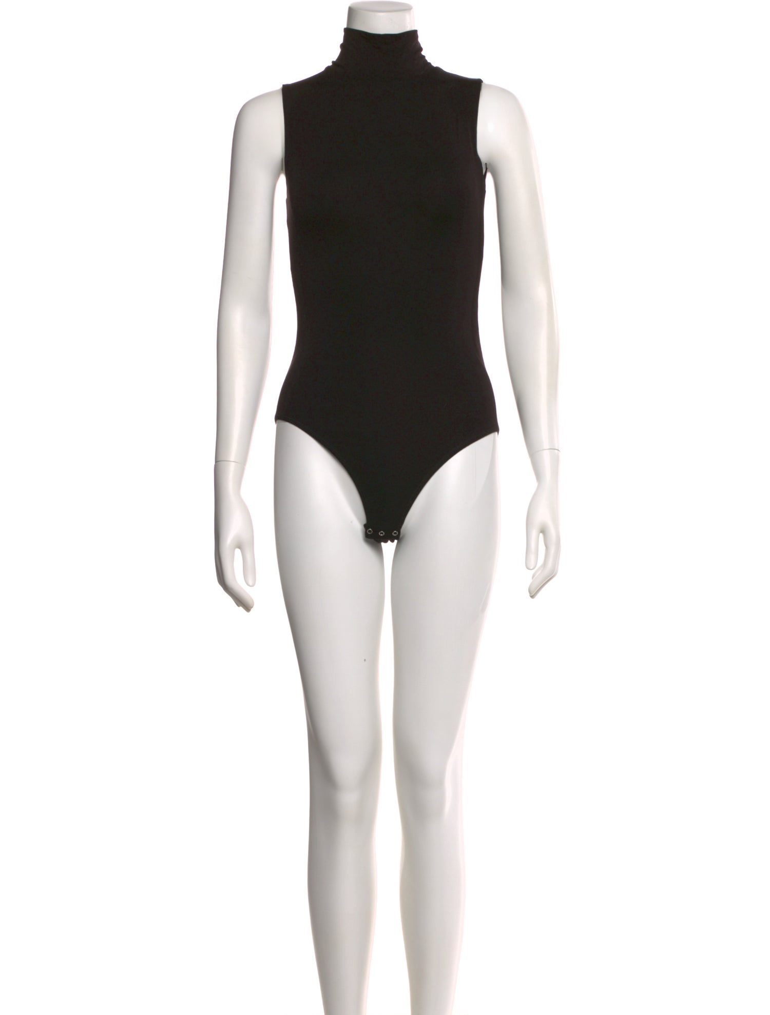 NINETY PERCENT Mock Neck Sleeveless Bodysuit