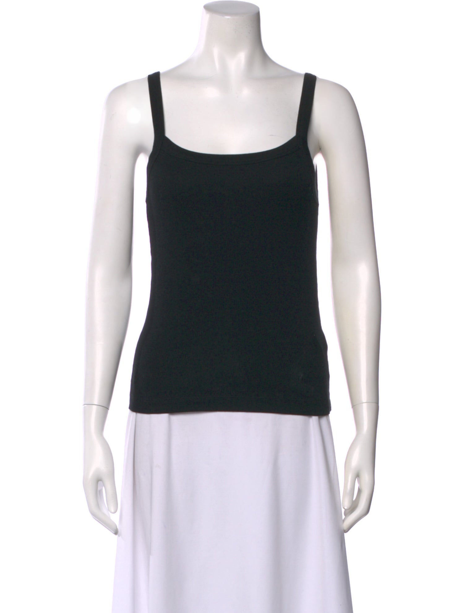 NINETY PERCENT Scoop Neck Sleeveless Top