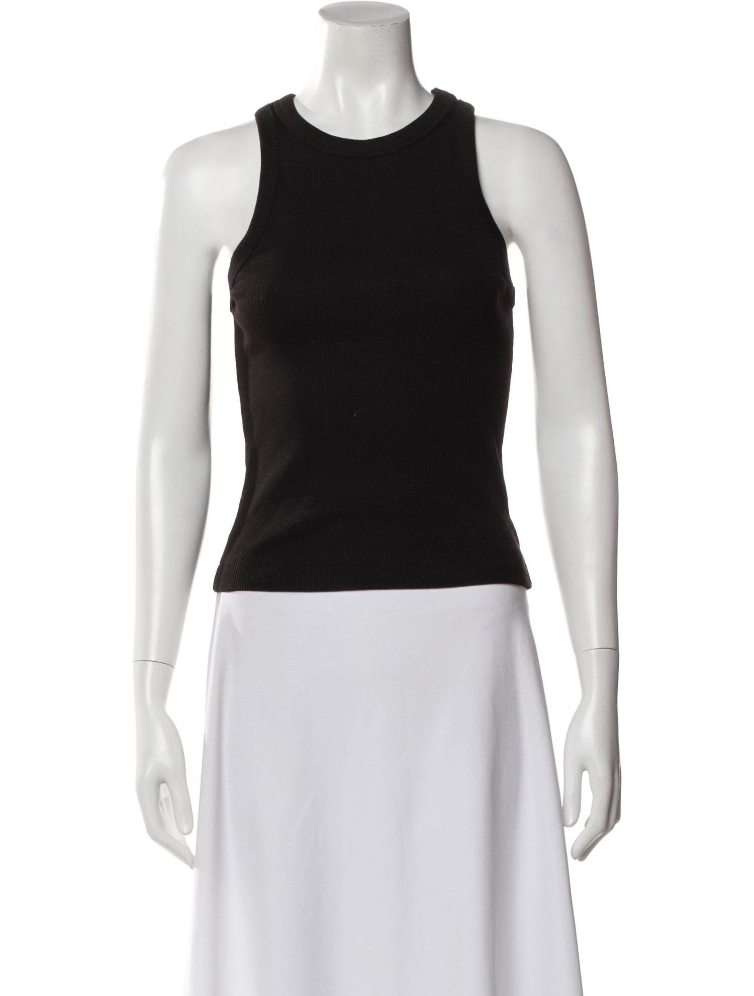 NINETY PERCENT Crew Neck Sleeveless Top