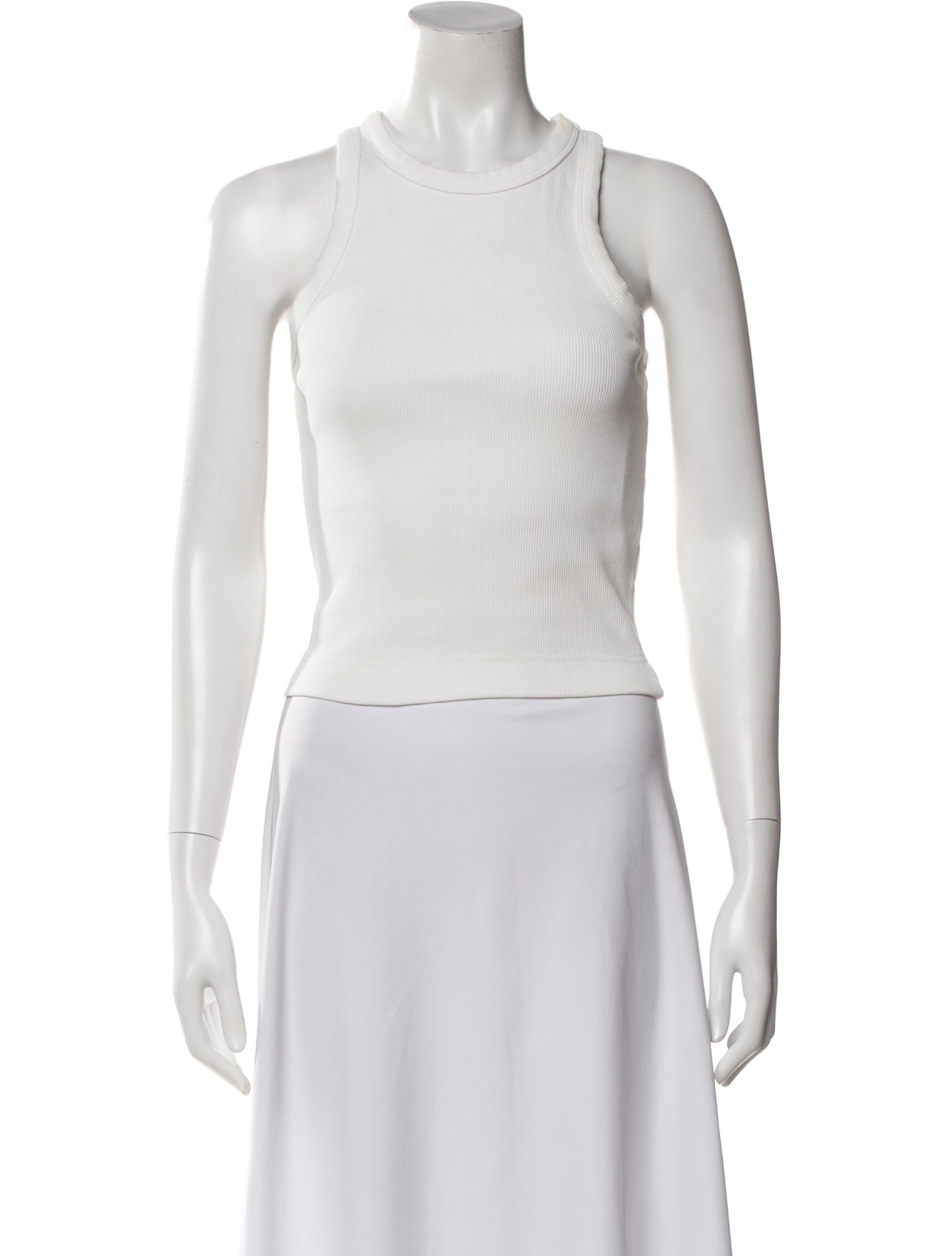 NINETY PERCENT Crew Neck Sleeveless Top