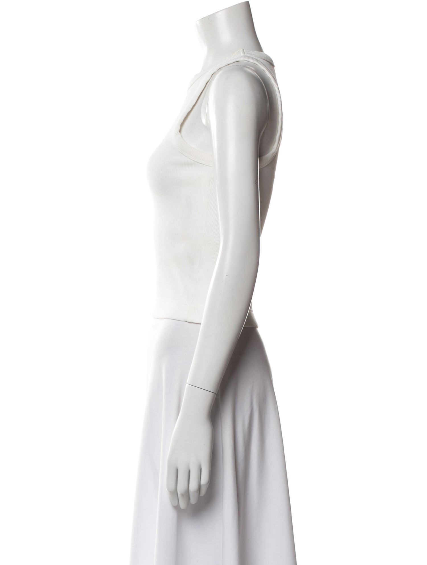 NINETY PERCENT Crew Neck Sleeveless Top