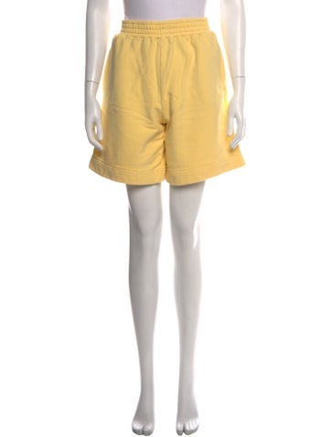 Pre-owned Ninety Percent Mini Shorts In Yellow