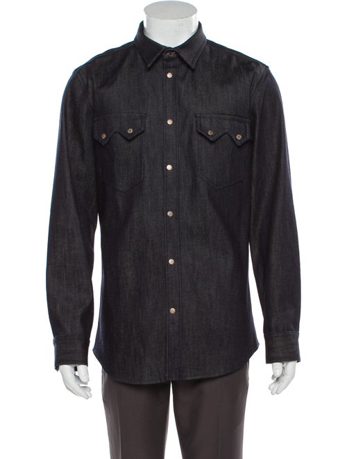 Nudie Denim Shirt Jacket navy