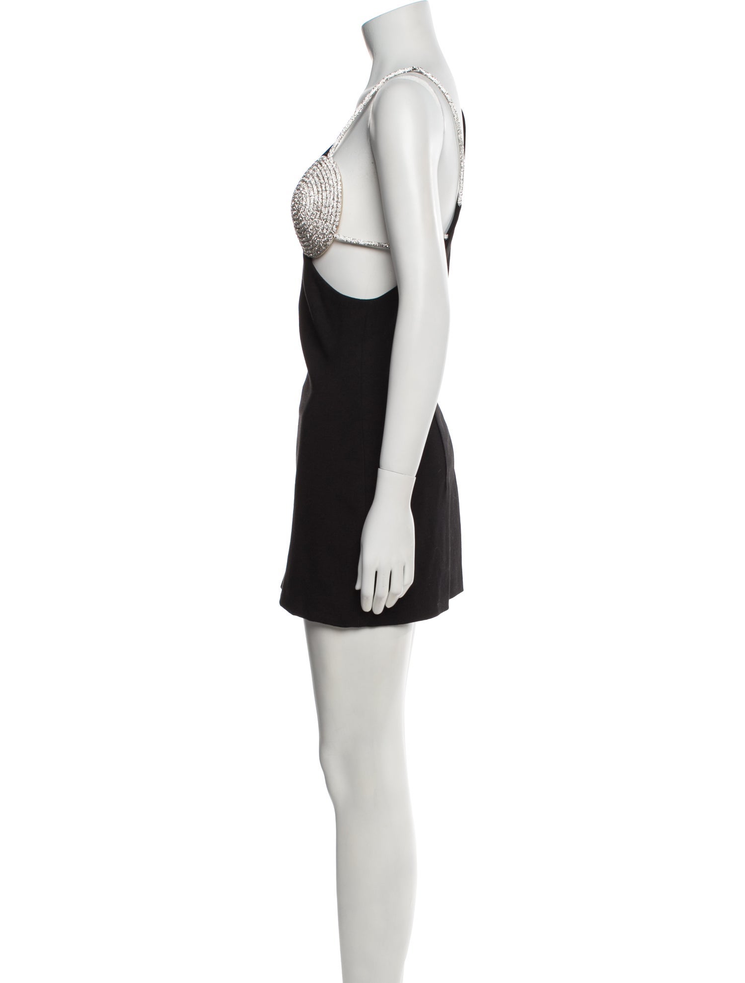 Nuè V-Neck Mini Dress