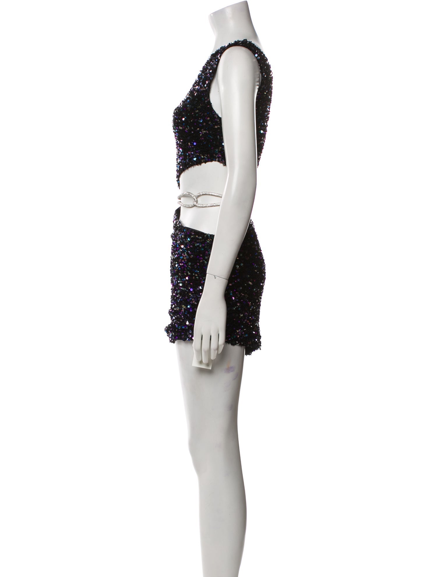 Nuè One-Shoulder Mini Dress