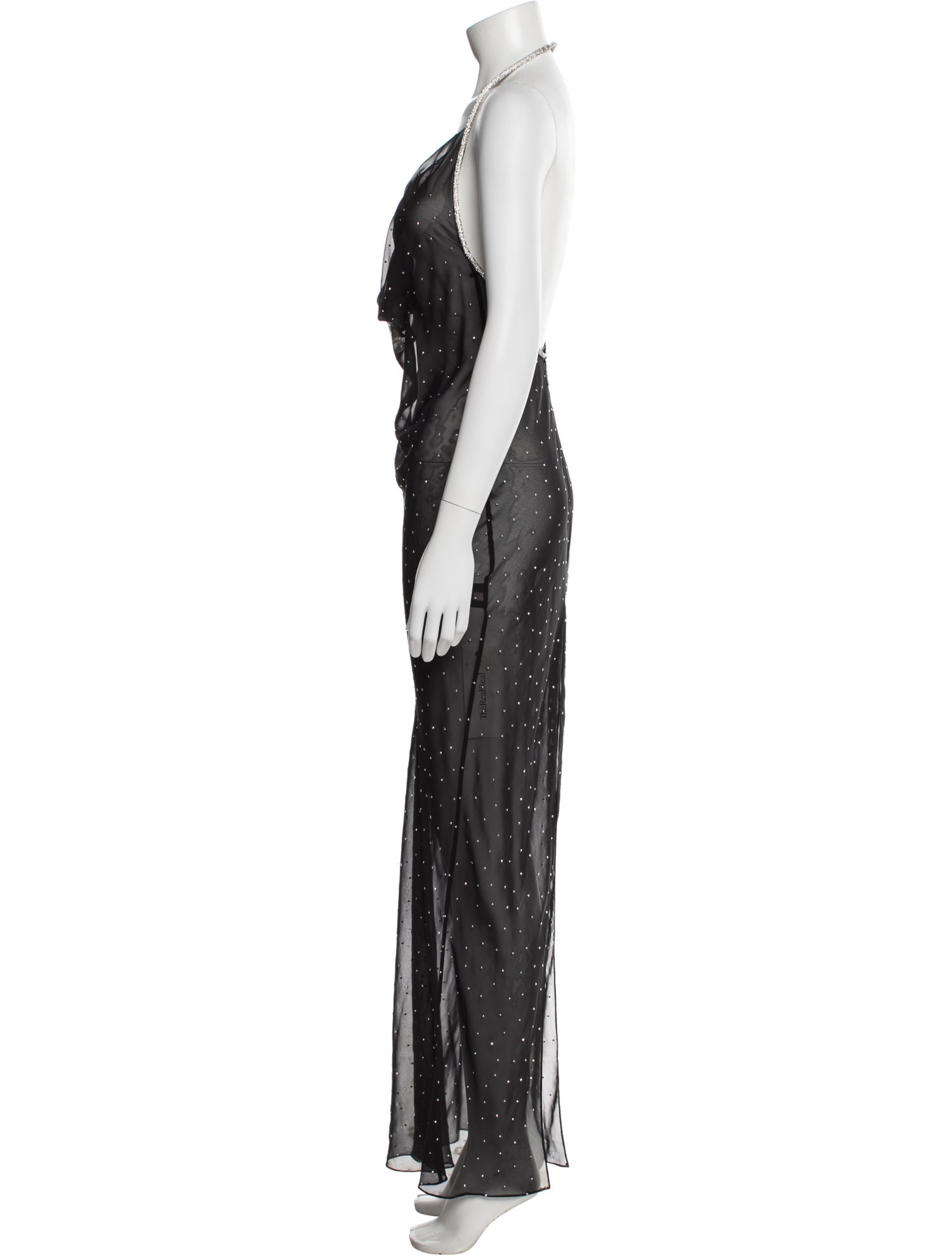 Nuè Printed Long Dress