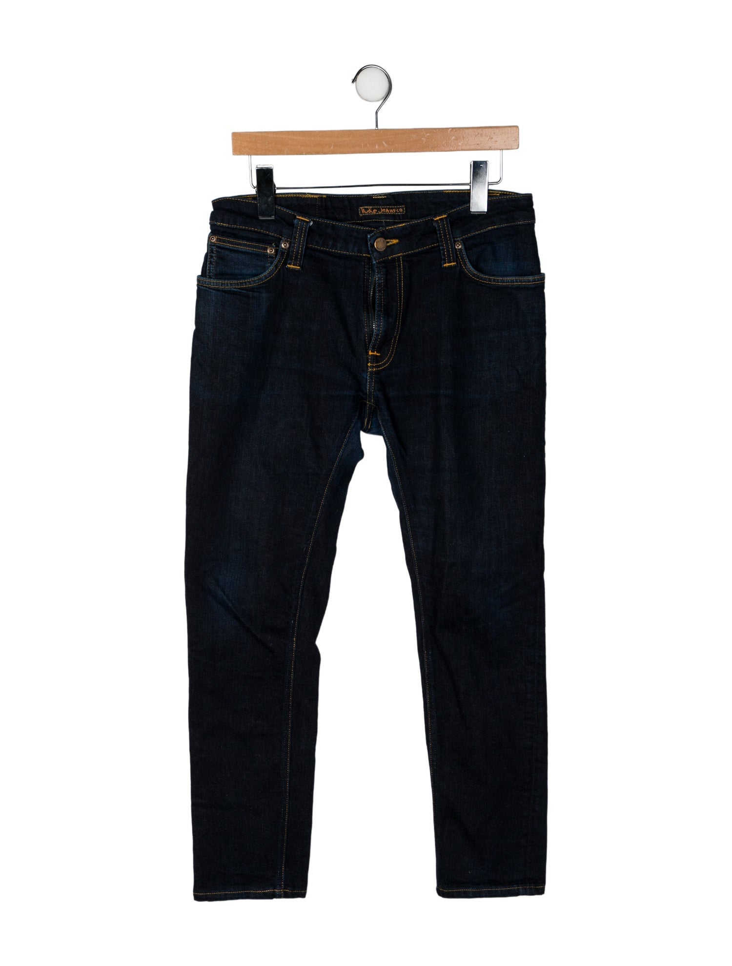 Nudie Jeans Co Mid-Rise Straight Leg Jeans