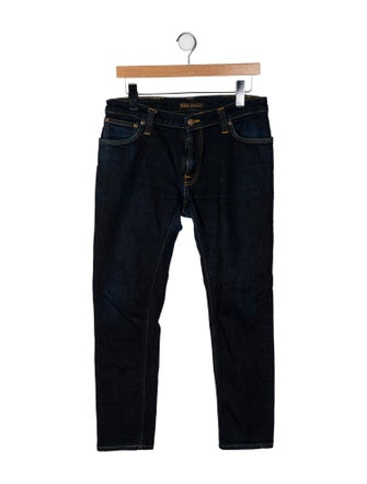 Nudie Jeans Co Mid-Rise Straight Leg Jeans
