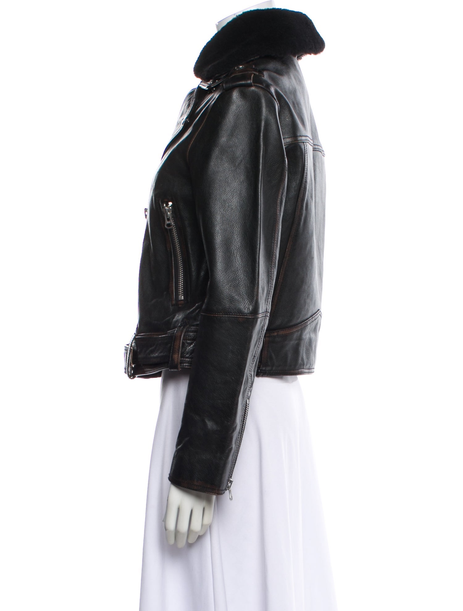 Nudie Jeans Co Leather Biker Jacket