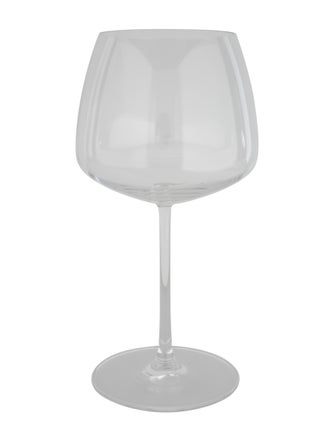 Nude Glass Pair of Mirage Red Wine Glasses
