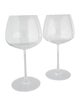 Nude Glass Pair of Mirage Red Wine Glasses