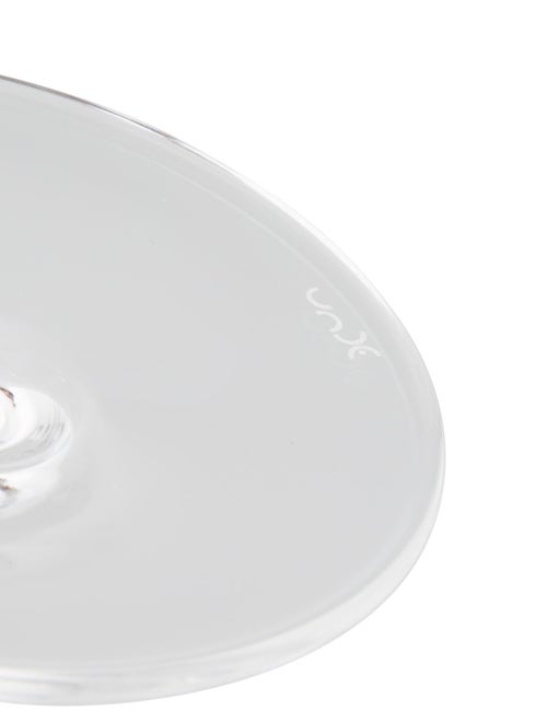 Nude Glass Pair of Mirage White Wine Glasses