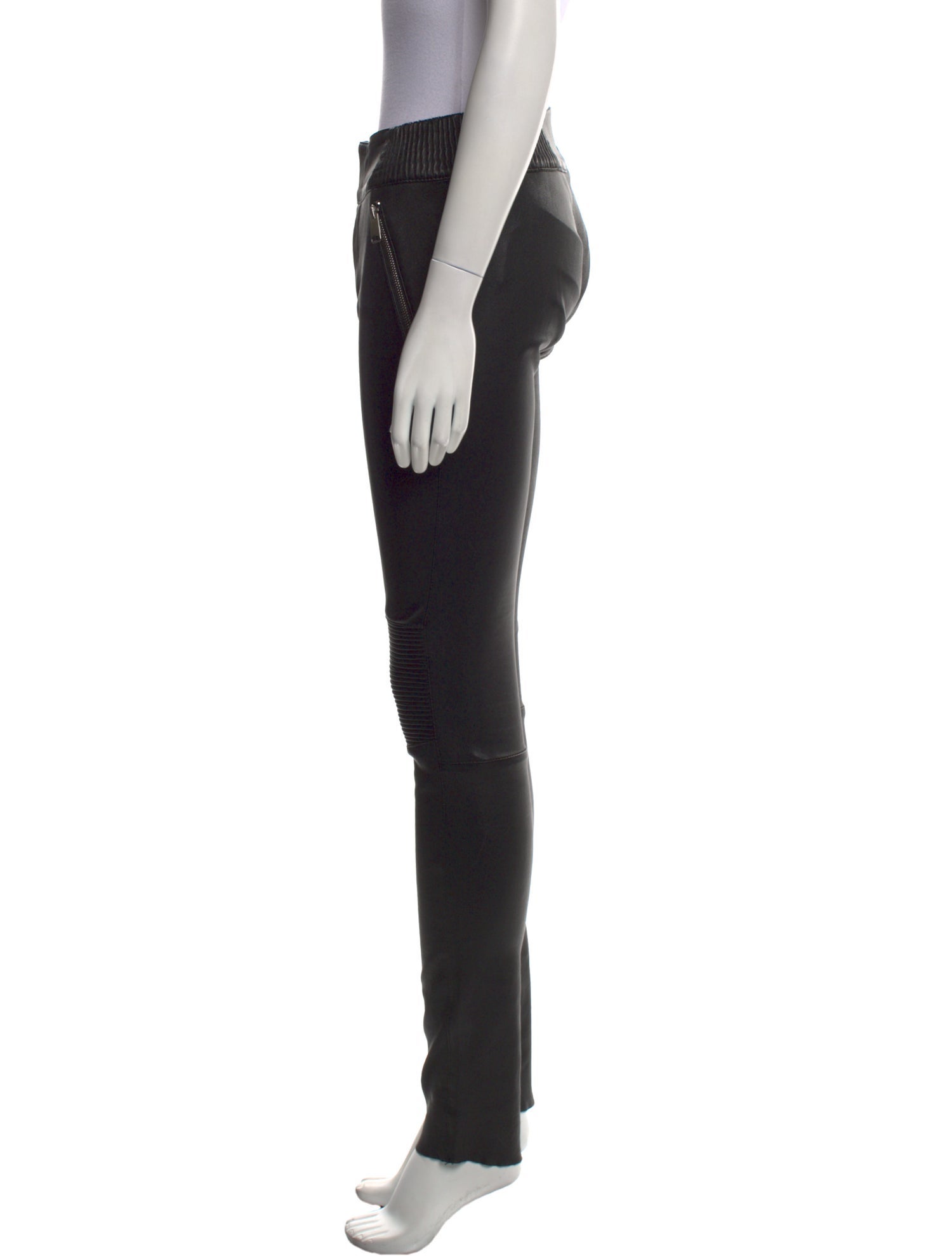 Natacha & Vanessa Leather Skinny Leg Pants