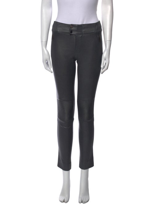 Natacha & Vanessa Leather Skinny Leg Pants