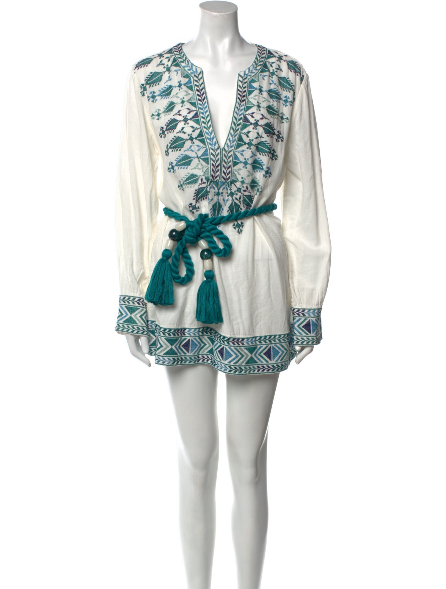 Natacha & Vanessa Printed Mini Dress