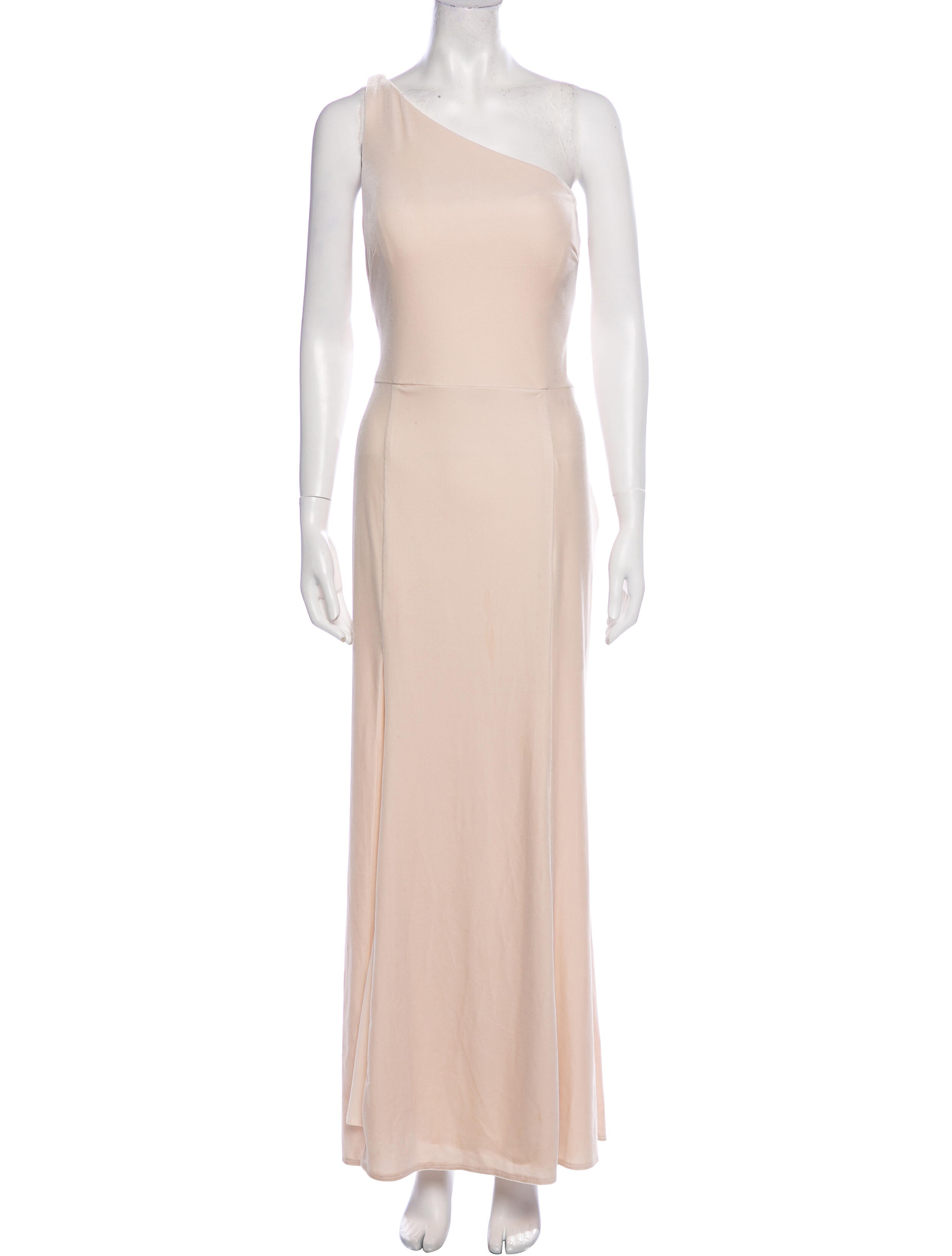 Nouvelle Amsale One-Shoulder Long Dress
