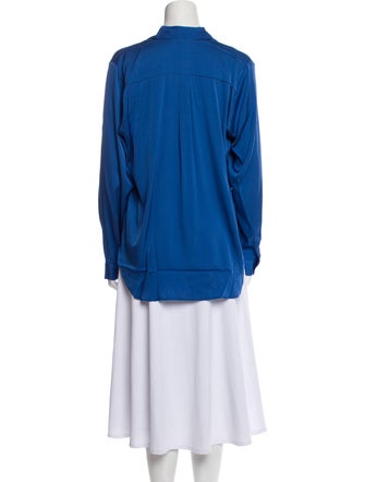 Nouvelle Amsale V-Neck Long Sleeve Tunic