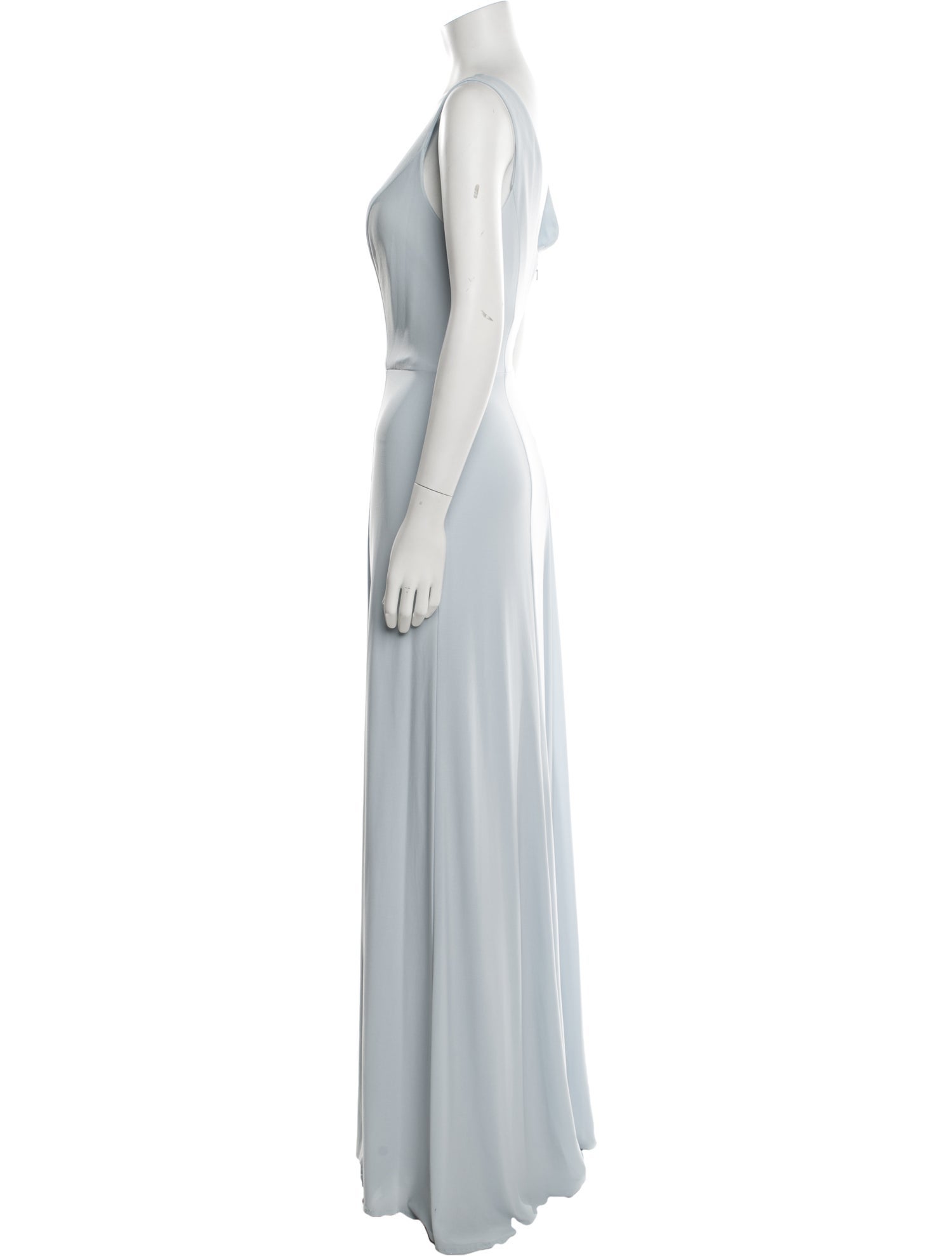 Nouvelle Amsale One-Shoulder Long Dress