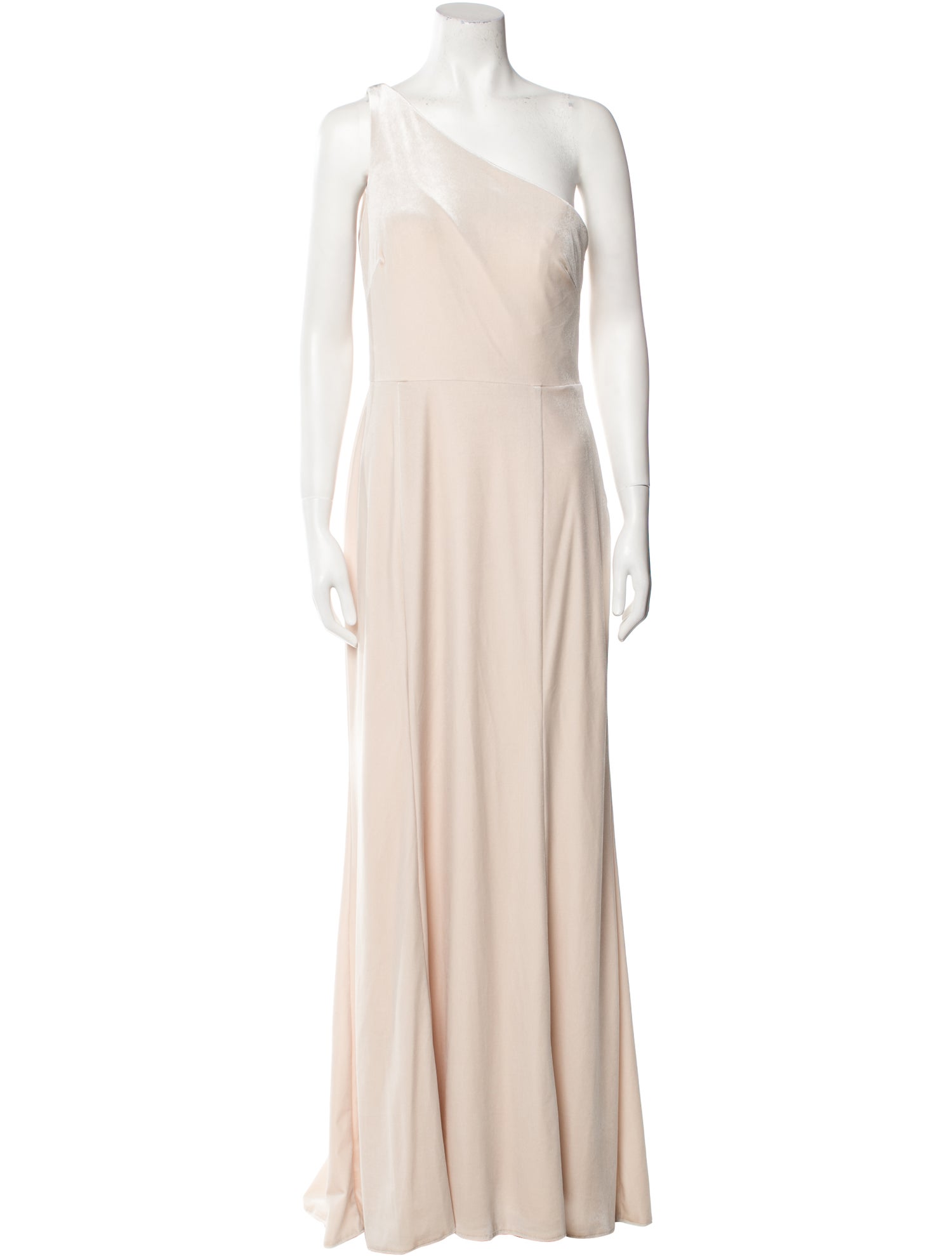 Nouvelle Amsale One-Shoulder Long Dress