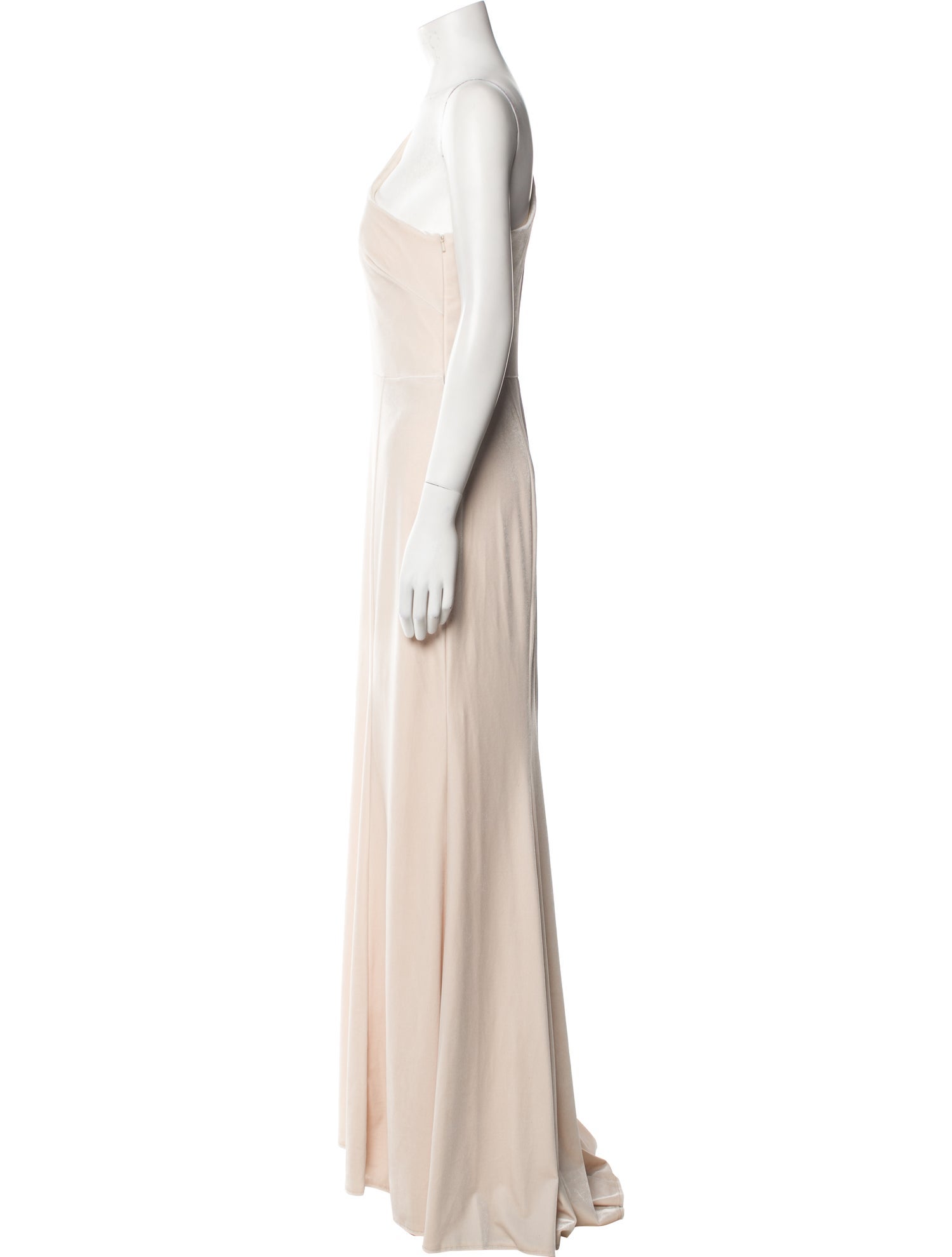 Nouvelle Amsale One-Shoulder Long Dress