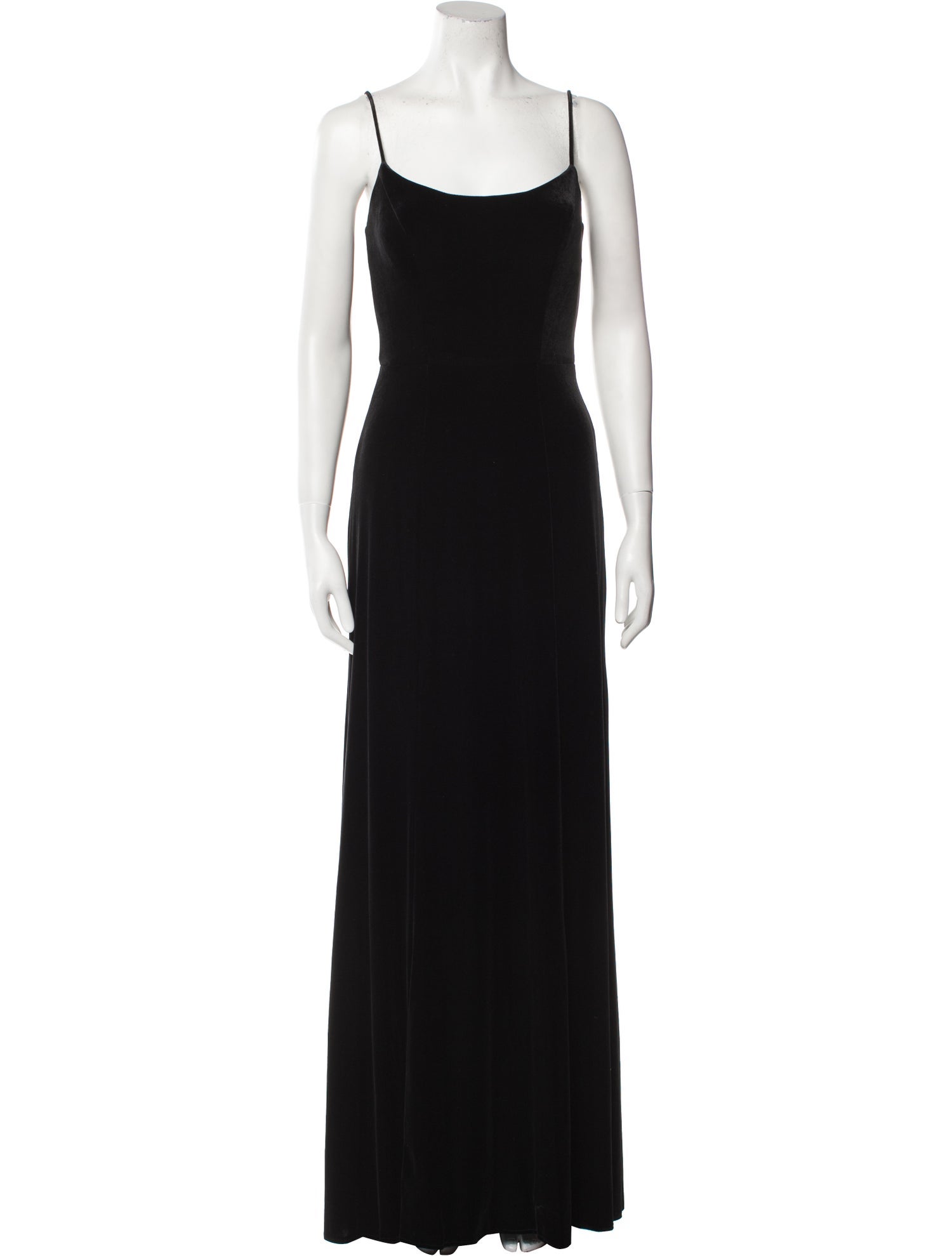 Nouvelle Amsale Scoop Neck Long Dress