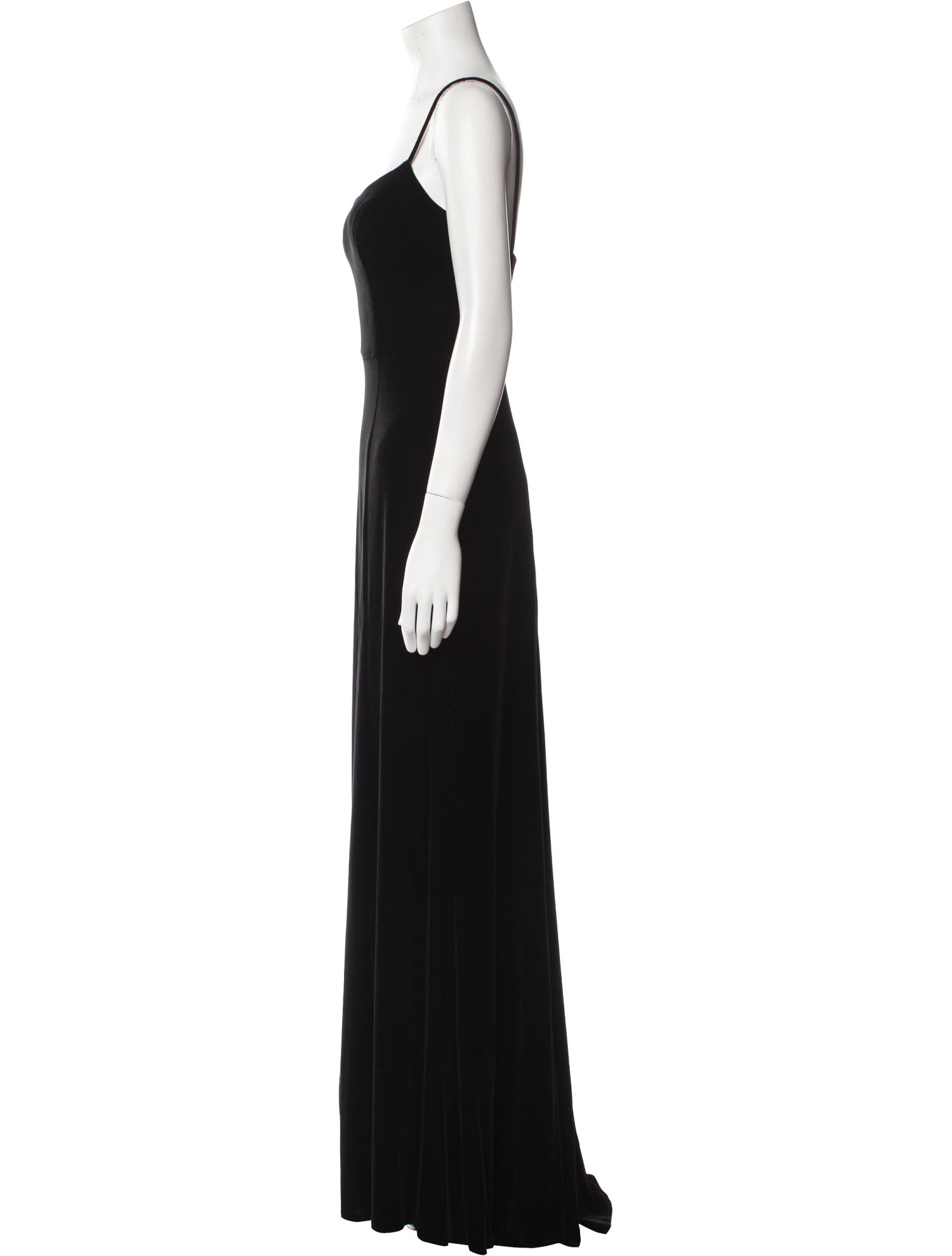 Nouvelle Amsale Scoop Neck Long Dress