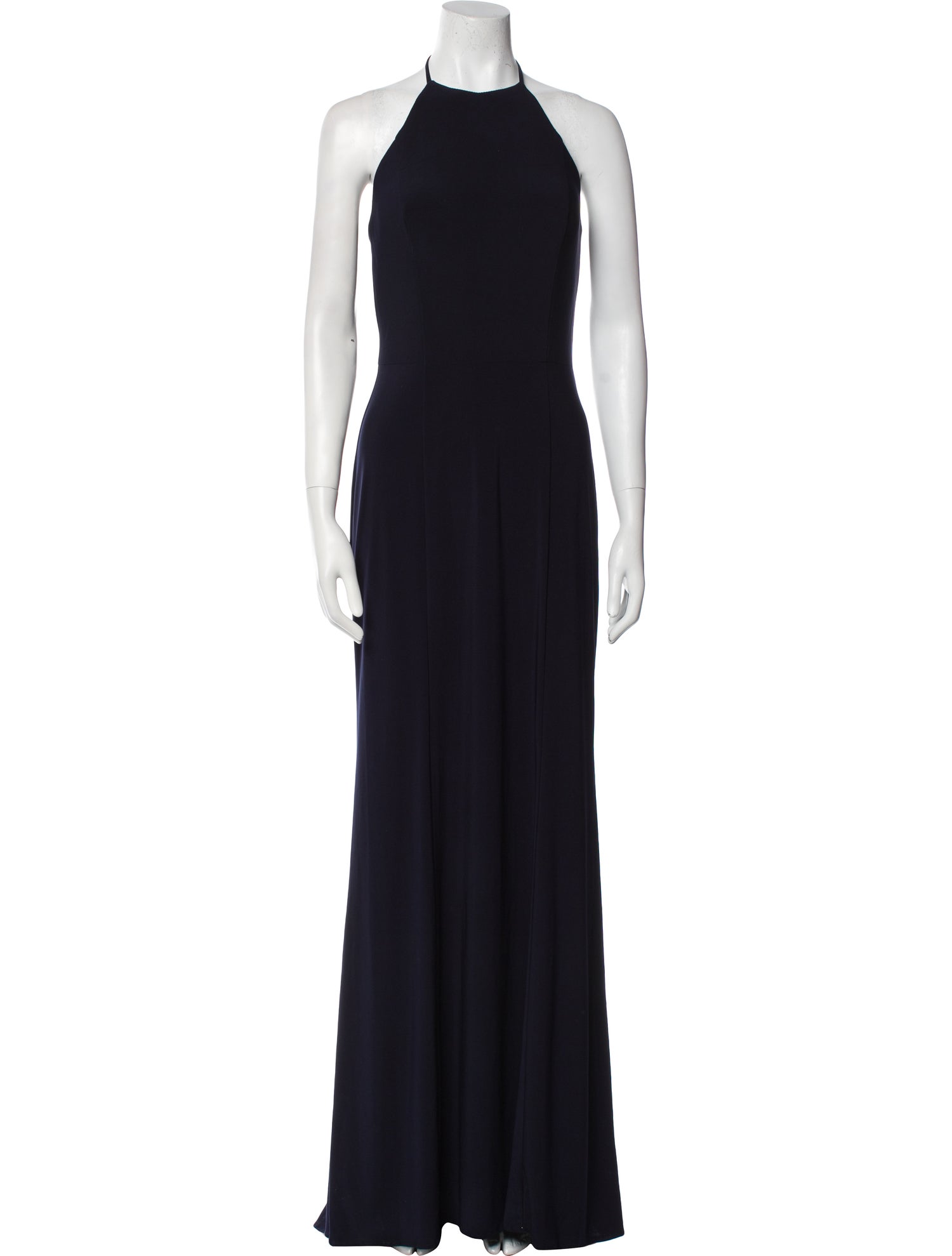 Nouvelle Amsale Halterneck Long Dress