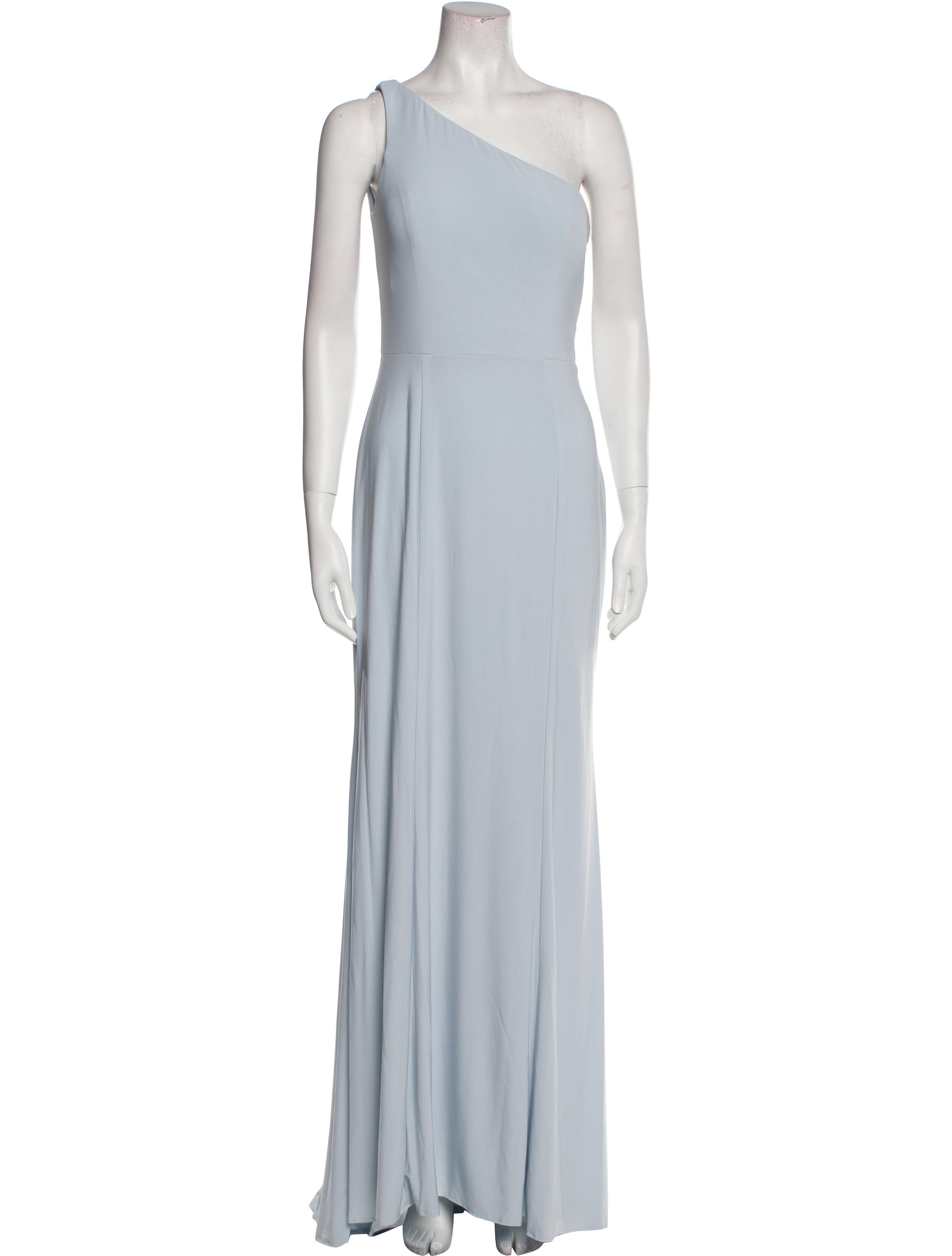 Nouvelle Amsale One-Shoulder Long Dress