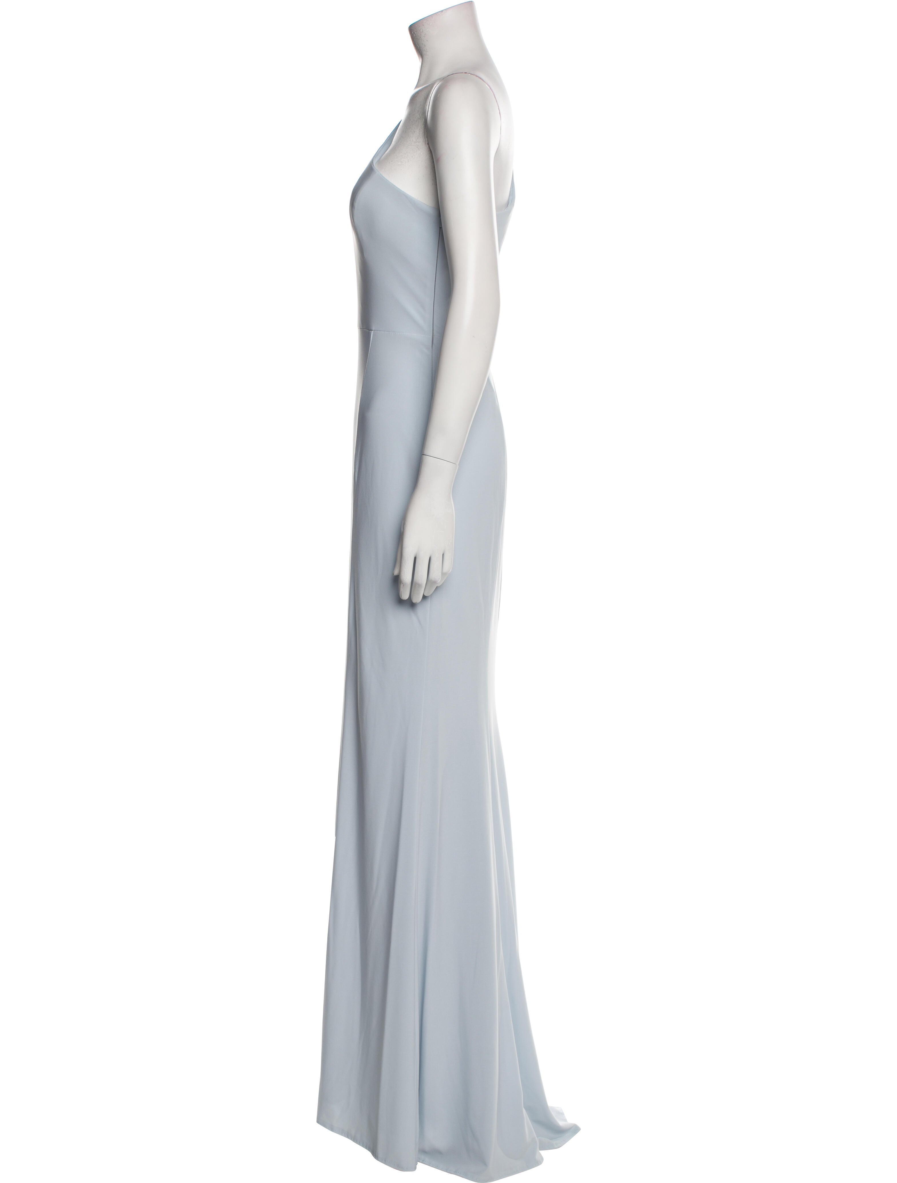 Nouvelle Amsale One-Shoulder Long Dress