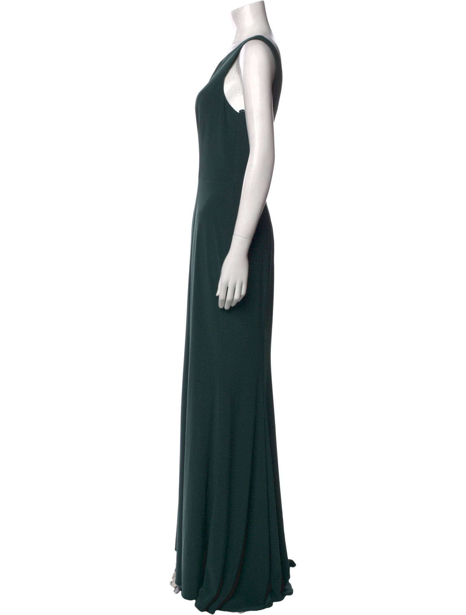 Nouvelle Amsale Scoop Neck Long Dress w/ Tags