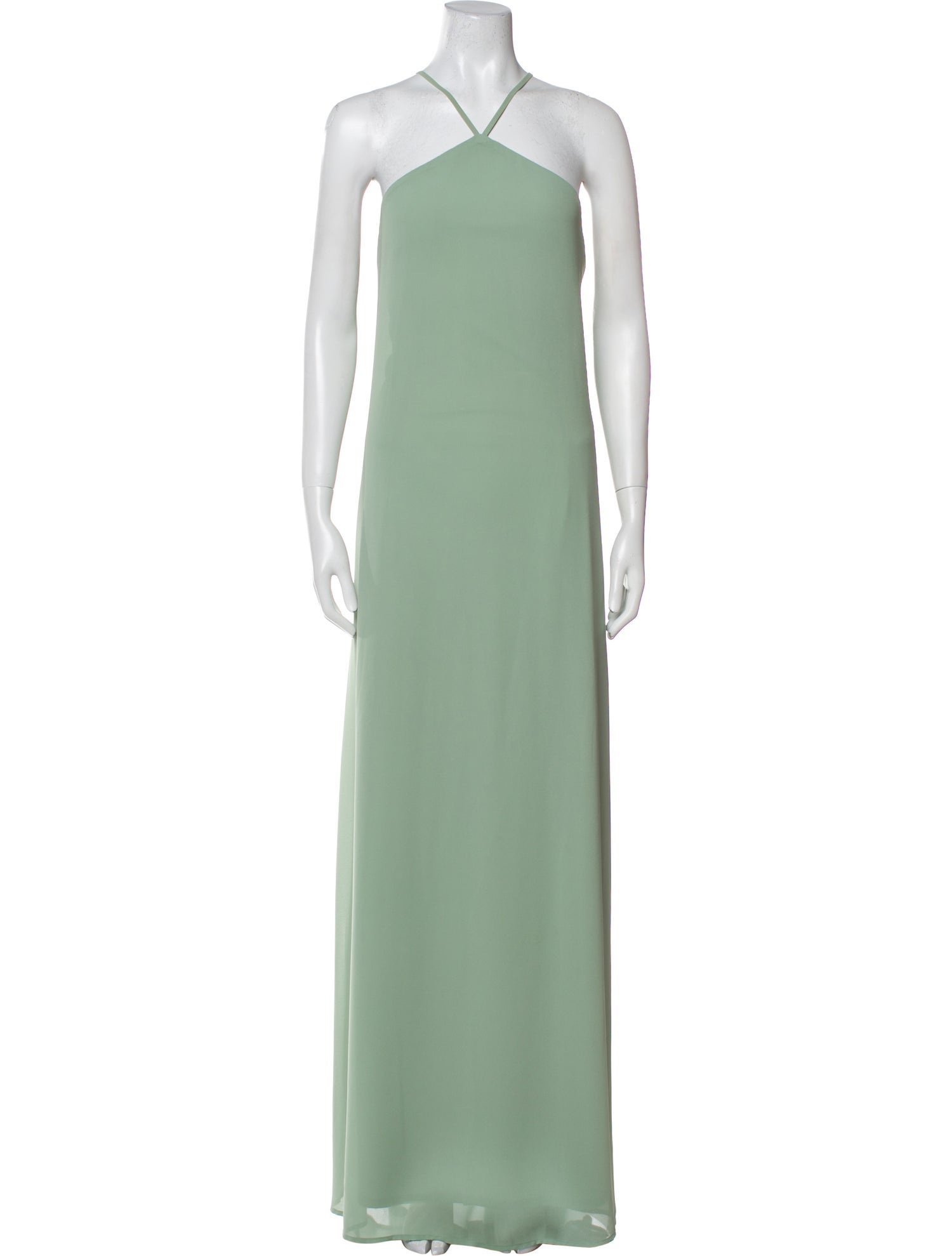 Nouvelle Amsale Halterneck Long Dress