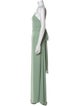 Nouvelle Amsale Halterneck Long Dress