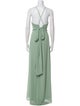 Nouvelle Amsale Halterneck Long Dress