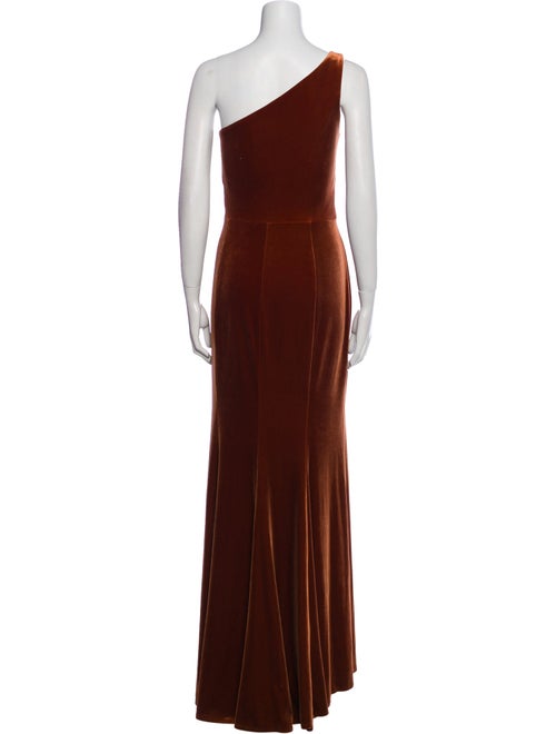 Nouvelle Amsale One-Shoulder Long Dress