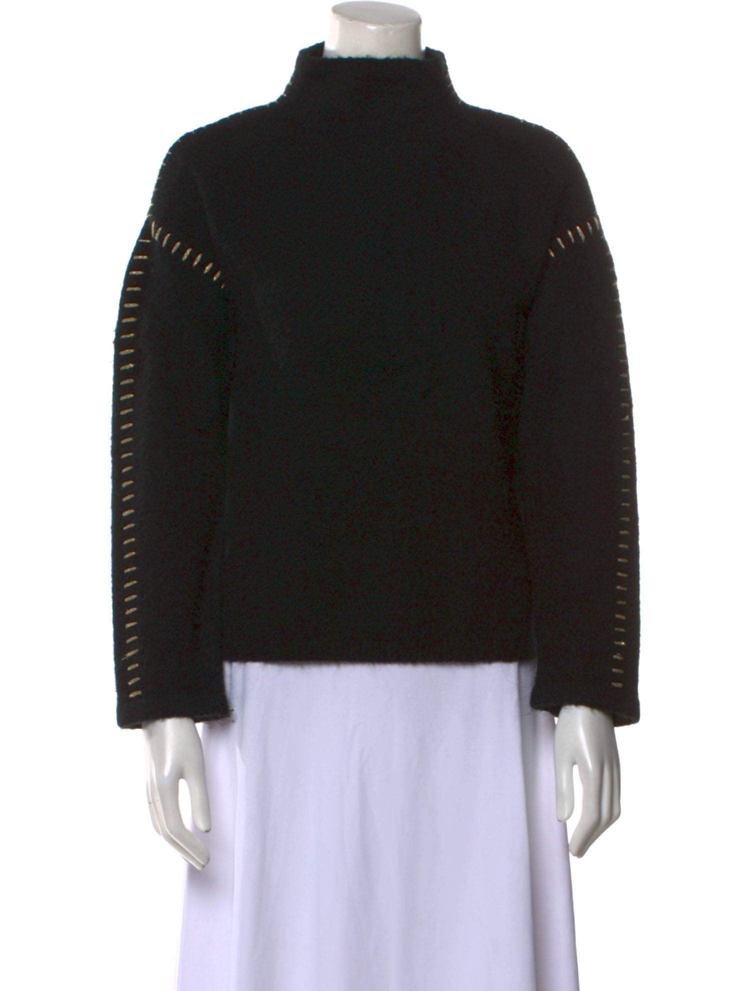 NVLT Mock Neck Sweater