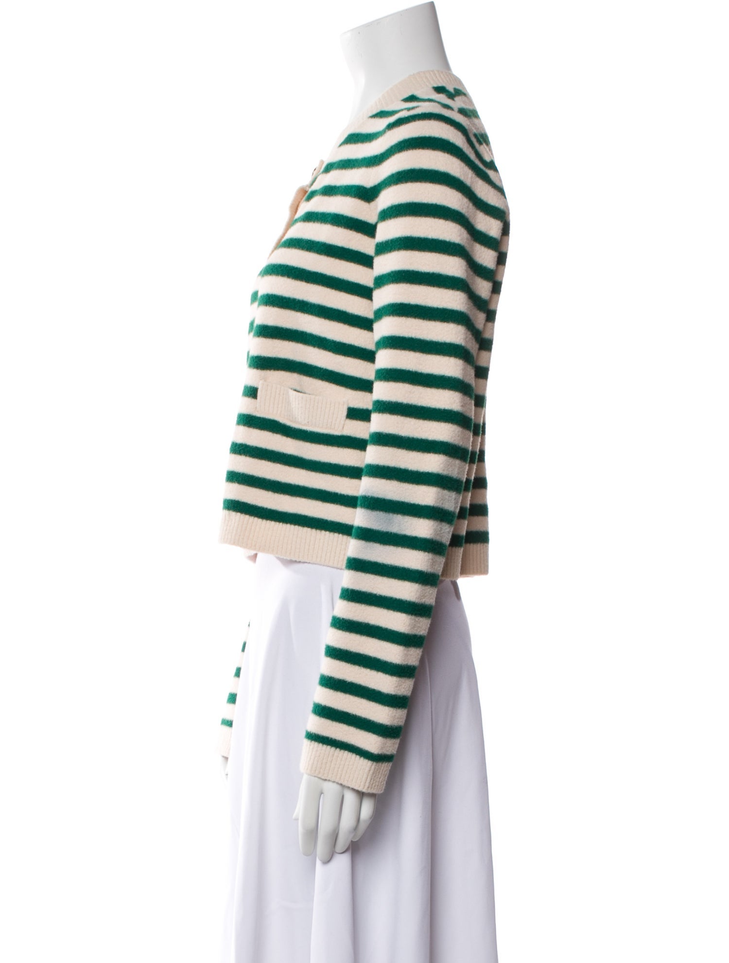 NVLT Nylon Striped Sweater