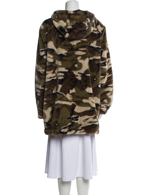 NVLT Printed Faux Fur Jacket