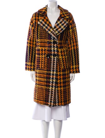 NVLT Houndstooth Print Coat